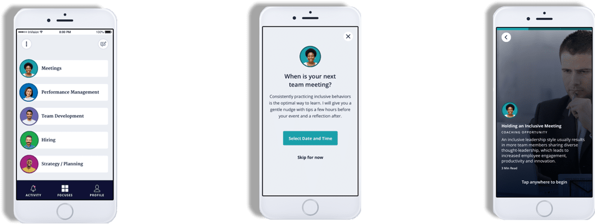 Inclusion Virtual Coach App