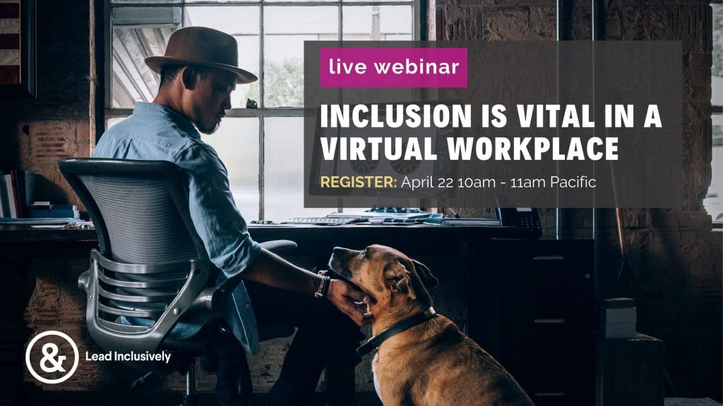 Virtual Workplace - Webinar - Lead Inclusively
